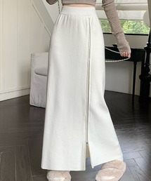 ロングニットスカート