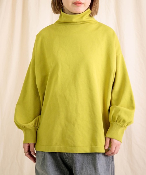 Brocante / ブロカント] ハイゲージニット クロープルオーバー