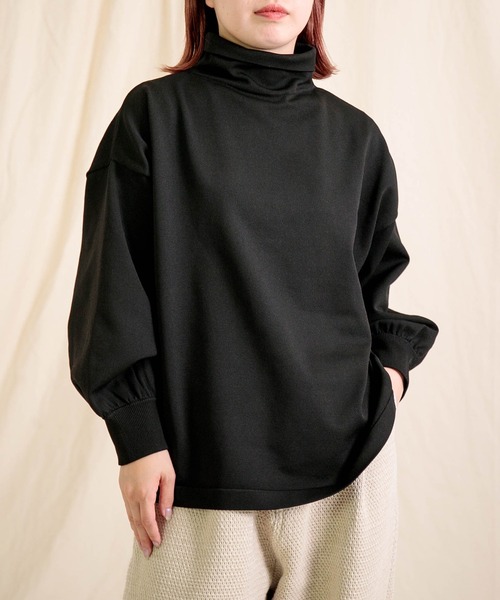 Brocante / ブロカント] ハイゲージニット クロープルオーバー