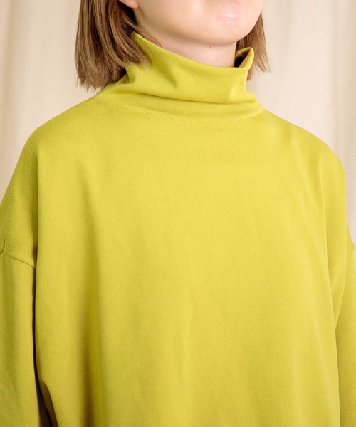 Brocante / ブロカント] ハイゲージニット クロープルオーバー