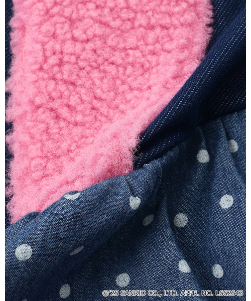 baby cheer（ベイビーチアー）の「【マイメロディ】ジャンパースカート（ジャンパースカート・キッズ・ネイビー・120cm/110cm/100cm/80ｃｍ/90cm）」の11枚目の写真