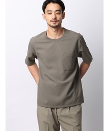 半袖Tシャツ 吸水速乾 ストレッチ 防シワ トロピカル 無地