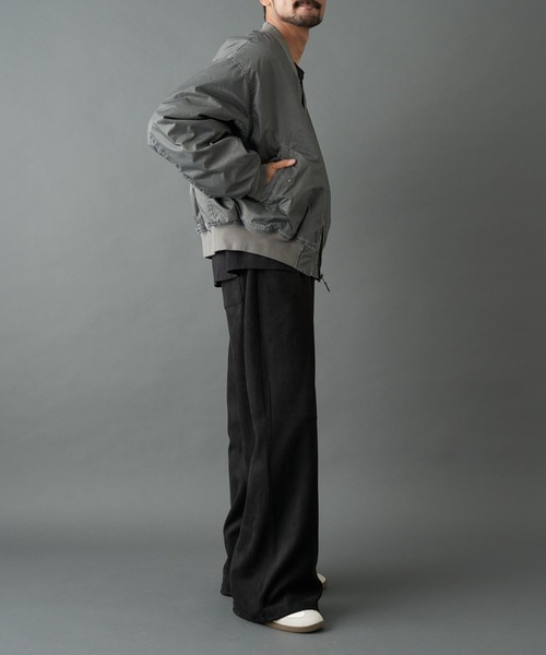 COLONY 2139(コロニートゥーワンスリーナイン)の「フェード加工MA-1(ブルゾン・メンズ・ブラック/グレー・MEDIUM/LARGE)」の18枚目の写真