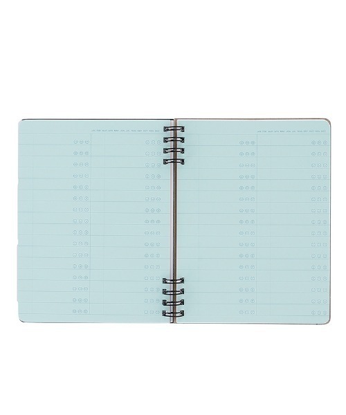 Rollbahn(ロルバーン)の「ロルバーン フレキシブル カバー 360° ZUCK L(手帳/メモ帳・レディース・マルチ・FREE)」の8枚目の写真