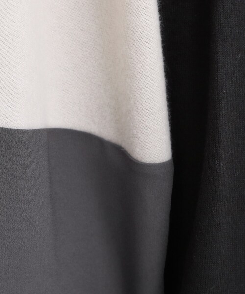SHOO・LA・RUE(シューラルー)の「【S-LL】インしないで着られる 3段切り替えトップス(Tシャツ/カットソー・レディース・ブラック系4/グレー系4/ワイン系6/ブルーグリーン・01/02/03/04)」の19枚目の写真