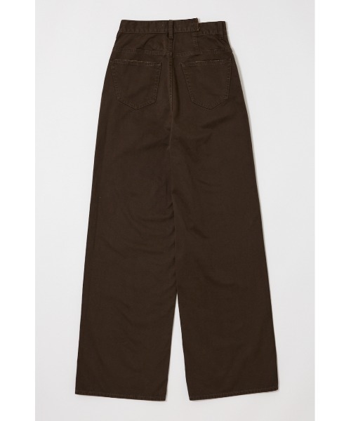 MOUSSY(マウジー)の「CROSS CHINO WIDE STRAIGHT(チノパンツ・レディース・ベージュ/ブラウン・0/2/1)」の22枚目の写真
