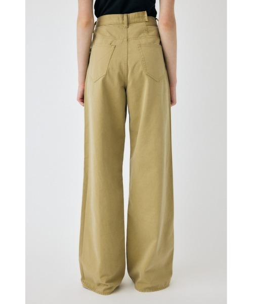 CROSS CHINO WIDE STRAIGHT（チノパンツ）｜MOUSSY（マウジー）の