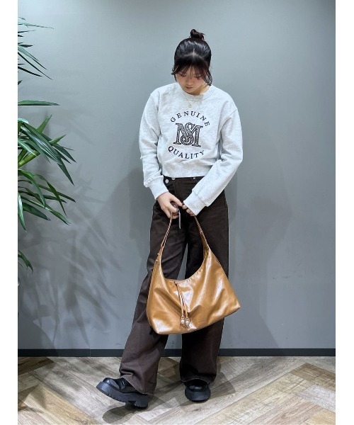 CROSS CHINO WIDE STRAIGHT（チノパンツ）｜MOUSSY（マウジー）の