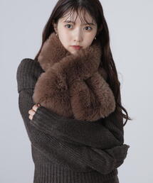 FREE'S MART | ◆フェイクファーティペット(マフラー)