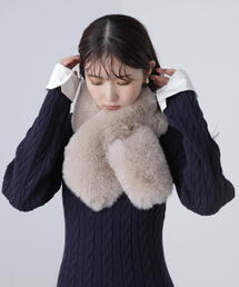 FREE'S MART | ◆フェイクファーティペット(マフラー)