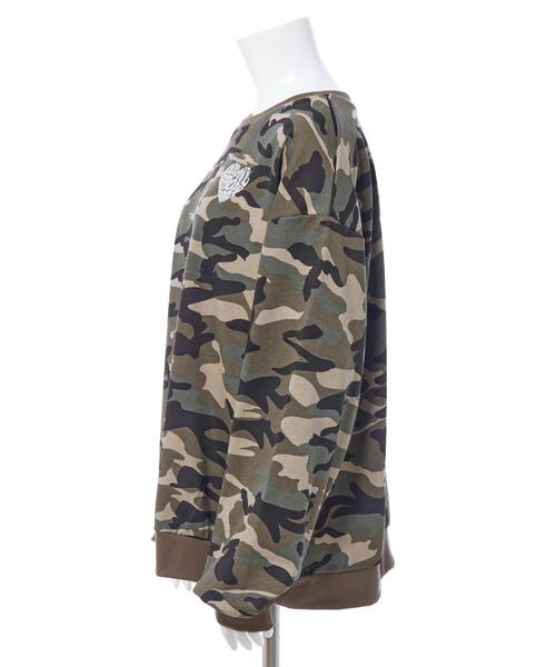 INGNI（イング）の「バックサガラハートスウェットチュニック（スウェット・レディース・その他17/グレー系6/ワイン系2/ベージュ系その他3・M）」の21枚目の写真