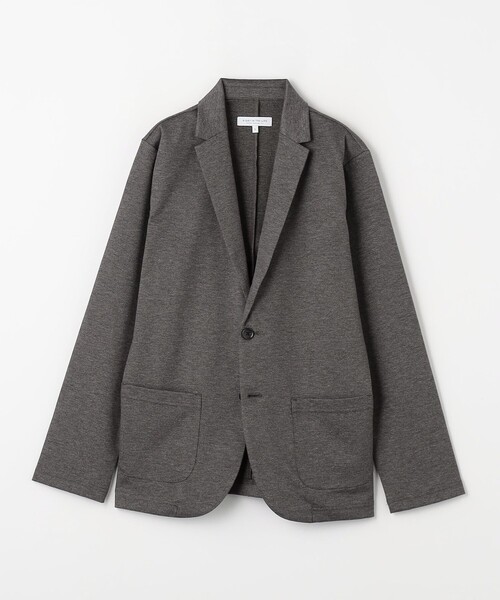 A DAY IN THE LIFE UNITED ARROWS(アデイインザライフユナイテッドアローズ)の「メランジ ツイルジャージー カーディガンジャケット<A DAY IN THE LIFE>(カーディガン/ボレロ・メンズ・モカ/ネイビー/グレー系・L/M/S)」の3枚目の写真