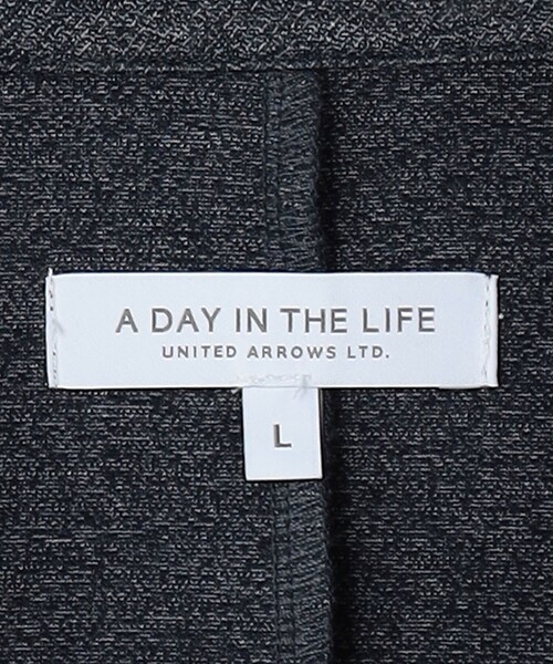 A DAY IN THE LIFE UNITED ARROWS(アデイインザライフユナイテッドアローズ)の「メランジ ツイルジャージー カーディガンジャケット<A DAY IN THE LIFE>(カーディガン/ボレロ・メンズ・モカ/ネイビー/グレー系・L/M/S)」の6枚目の写真