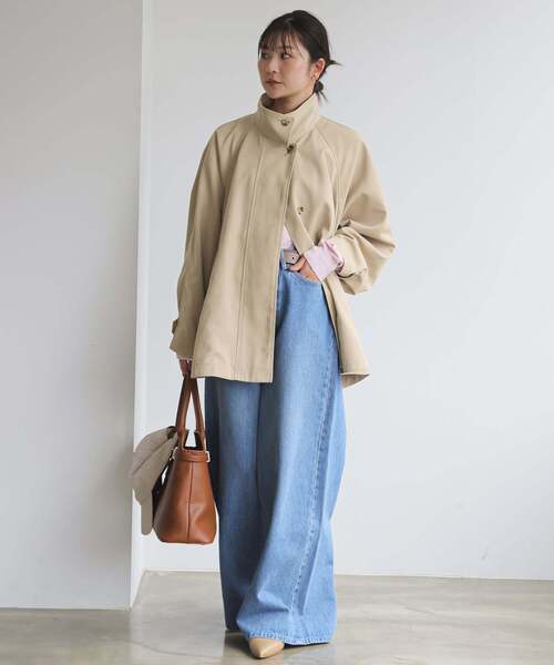 WEB限定/追加2》撥水テントラインコート（その他アウター）｜SLOBE