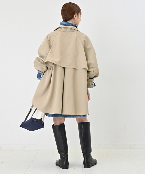 美品　SLOBE IENA 2025SS撥水テントラインコート SLOBE IENA｜《WEB限定/追加2予約》撥水テントラインコート | Rakuten