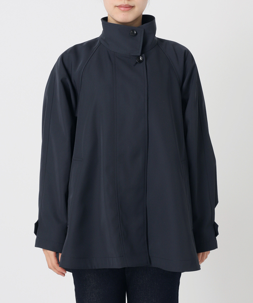 SLOBE IENA(スローブイエナ)の「《WEB限定/追加2》撥水テントラインコート(その他アウター・レディース・ベージュ/ネイビー・FREE)」の7枚目の写真