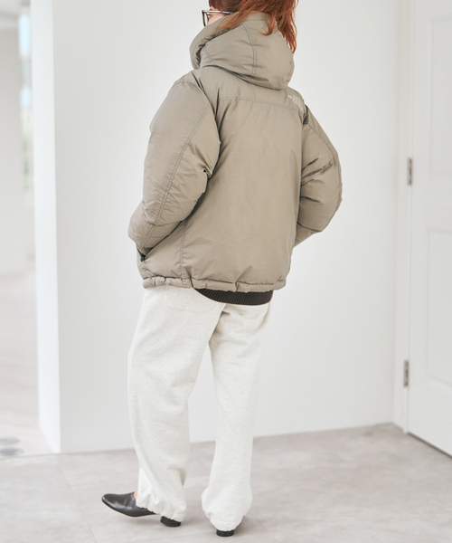 Spick & Span(スピックアンドスパン)の「THE NORTH FACE/ザノースフェイス Alteration Baffs Jacket(ダウンジャケット/コート・レディース・ブラック/グレー・SMALL/X-SMALL)」の12枚目の写真