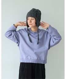 yuni | highcountコットン裏毛shortプルオーバー(Tシャツ/カットソー)