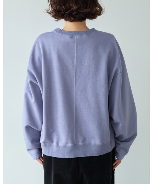 yuni（ユニ　）の「highcountコットン裏毛shortプルオーバー（Tシャツ/カットソー・レディース・パープル/サックスブルー/ホワイト・FREE）」の13枚目の写真