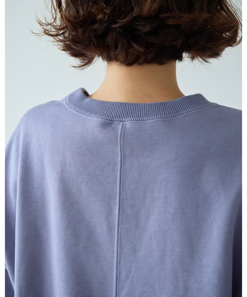 yuni（ユニ　）の「highcountコットン裏毛shortプルオーバー（Tシャツ/カットソー・レディース・パープル/サックスブルー/ホワイト・FREE）」の16枚目の写真