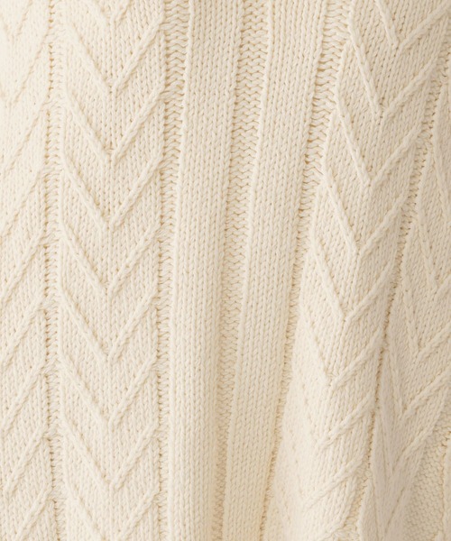 studio CLIP（スタディオクリップ）の「【daily CLIP】コットンブレンドルーズベスト（ベスト・レディース・ホワイト/チャコール・FREE）」の21枚目の写真