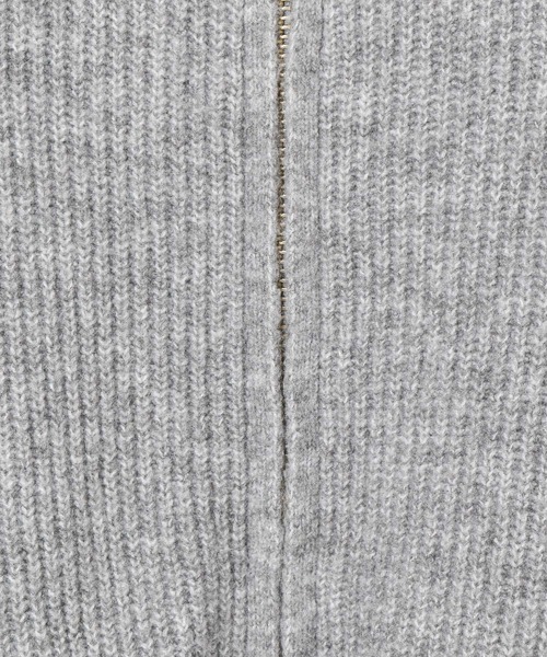 BAYFLOW（ベイフロー）の「[軽アウター感覚で羽織れる]アゼニットジップカーディガン（ニット/セーター・レディース・グレー/アイボリー/ブラック・FREE）」の21枚目の写真