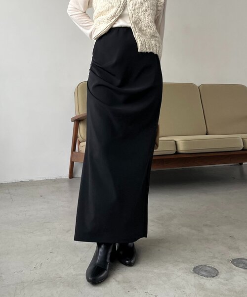 カプリシュレマージュ タックドレープスカート CAPRICIEUX LE'MAGE