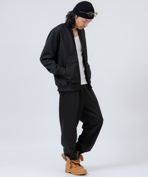 improves（インプローブス）の「サイドライン ジャージトラックジャケット＆トラックパンツ セットアップ（セットアップ・メンズ・ネイビー/チャコール/ブラック/杢グレー・X-LARGE/LARGE/MEDIUM）」の15枚目の写真