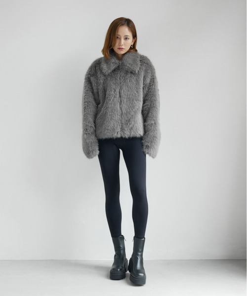 fur short blouson（ブルゾン）｜My shawty（マイシャウティー）の