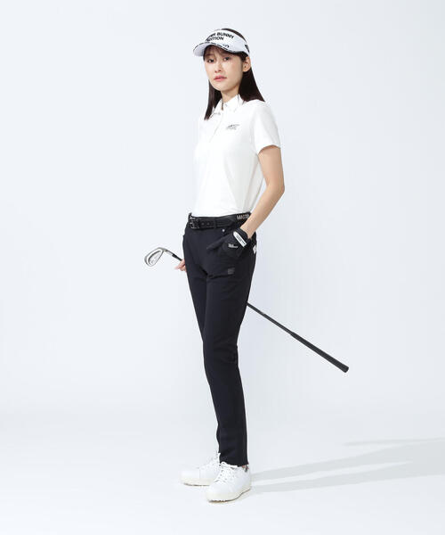 MASTER BUNNY EDITION(マスターバニーエディション)の「【MASTER BUNNY EDITION】CORDURAストレッチドビー5ポケットパンツ(その他パンツ・レディース・ホワイト/ブラック・MEDIUM)」の3枚目の写真