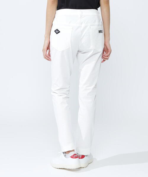 MASTER BUNNY EDITION(マスターバニーエディション)の「【MASTER BUNNY EDITION】CORDURAストレッチドビー5ポケットパンツ(その他パンツ・レディース・ホワイト/ブラック・MEDIUM)」の8枚目の写真