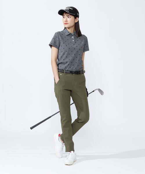 MASTER BUNNY EDITION(マスターバニーエディション)の「【MASTER BUNNY EDITION】CORDURAストレッチドビー5ポケットパンツ(その他パンツ・レディース・ホワイト/ブラック・MEDIUM)」の12枚目の写真