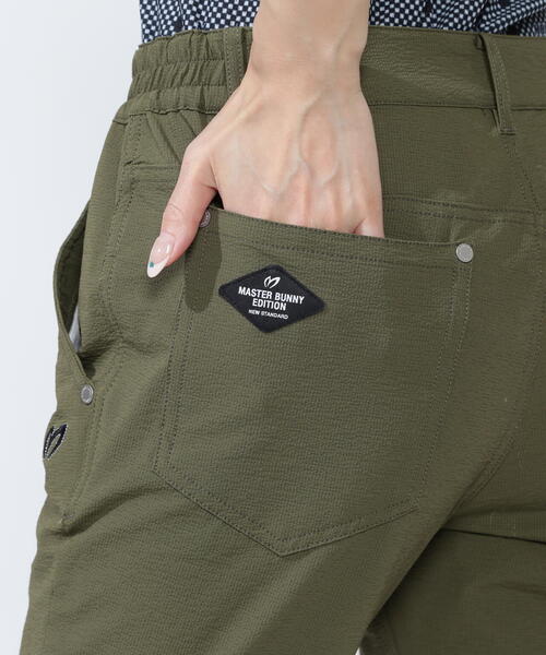 MASTER BUNNY EDITION(マスターバニーエディション)の「【MASTER BUNNY EDITION】CORDURAストレッチドビー5ポケットパンツ(その他パンツ・レディース・ホワイト/ブラック・MEDIUM)」の17枚目の写真