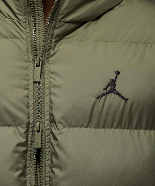 JORDAN BRAND（ジョーダンブランド）の「ジョーダン ブルックリン メンズ Therma-FIT パファー ジャケット / Jordan Brooklyn Men's Therma-FIT Puffer Jacket HV0532-222 Medium Olive（ブルゾン・メンズ・オリーブ・S/M/L/XL/2XL）」の20枚目の写真
