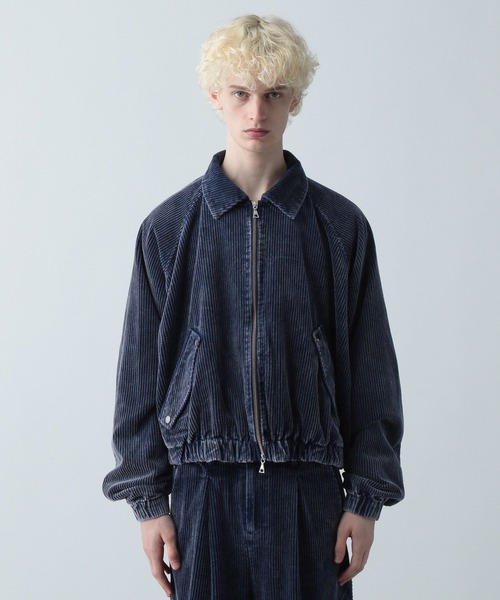 HARE（ハレ）の「【SET UP対応】3Dコーデュロイバルーンブルゾン(HARE)（ブルゾン・メンズ・ブラック/ブルー/ブラック系その他・FREE）」の19枚目の写真