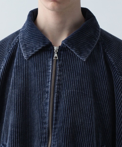 HARE（ハレ）の「【SET UP対応】3Dコーデュロイバルーンブルゾン(HARE)（ブルゾン・メンズ・ブラック/ブルー/ブラック系その他・FREE）」の22枚目の写真