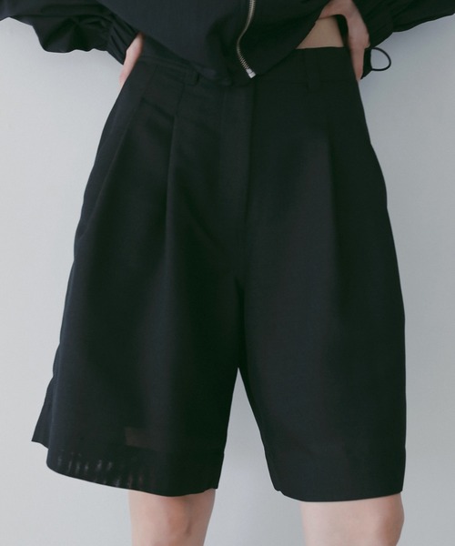 パンツ anuke Tuck Half Pants Tuck Half Pants（その他パンツ）｜anuke（アンヌーク）のファッション