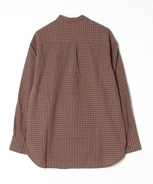 A'gem（エージェム）の「A'GEM/9 × .kom 『A'gem/エージェム』Y2K MINI CHECK SHIRT/ミニチェックシャツ（シャツ/ブラウス・レディース・ブラウン・FREE）」の7枚目の写真