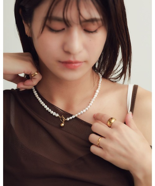 セール】淡水バロックパールマンテルネックレス（ネックレス