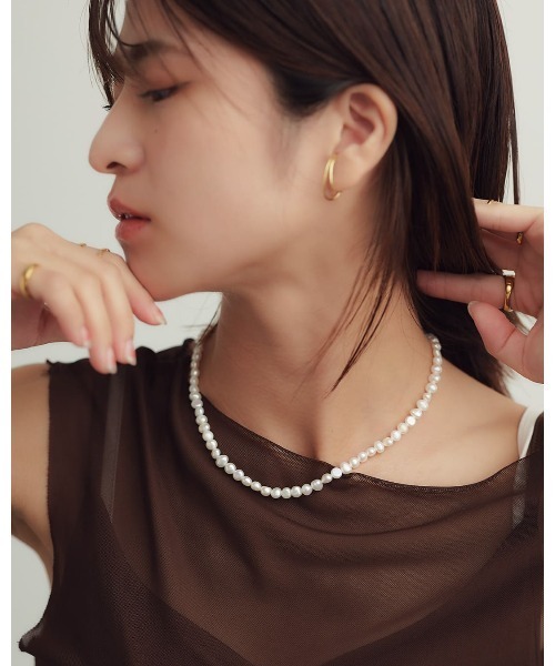 セール】淡水バロックパールマンテルネックレス（ネックレス