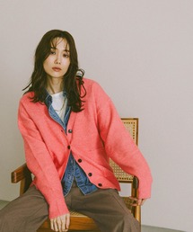 GLOBAL WORK | フワフワHugmeVネックカーディガン/571330(カーディガン/ボレロ)