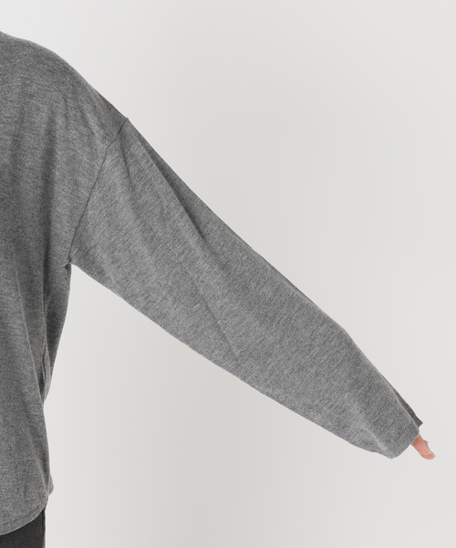 JOURNAL STANDARD relume（ジャーナルスタンダード　レリューム）の「《追加3》［2枚セット］3WAYレイヤードニットプルオーバー（ニット/セーター・レディース・ブラウン/グレー/ブラック/ピンク・FREE）」の22枚目の写真