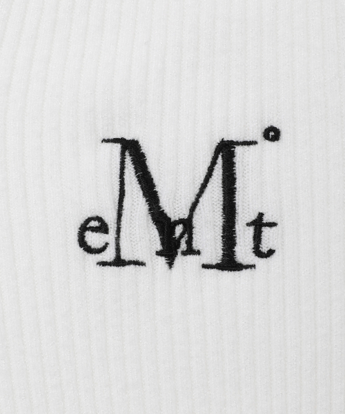 MUCENT(ムセント)の「マドルVネッククロップリブニット(3カラー)(ニット/セーター・レディース・ブラック/グレー/アイボリー・FREE)」の5枚目の写真