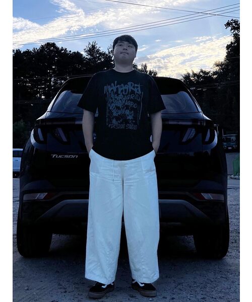 FRIZMWORKS(フリズムワークス)の「TWILL BALLOON PANTS _ IVORY(その他パンツ・メンズ・その他・SMALL/MEDIUM/LARGE/X-LARGE)」の6枚目の写真