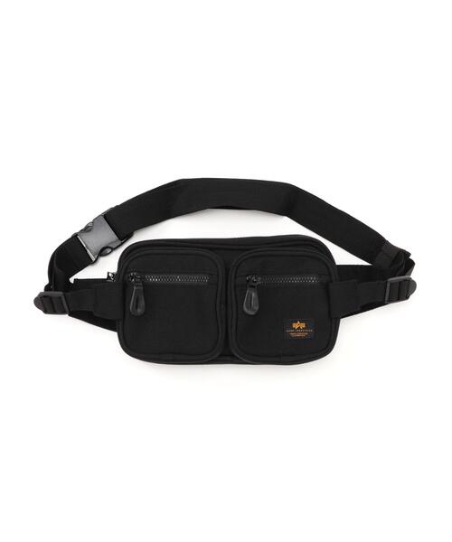 Alpha Industries/アルファインダストリーズ/Label Waist Bag/ラベル