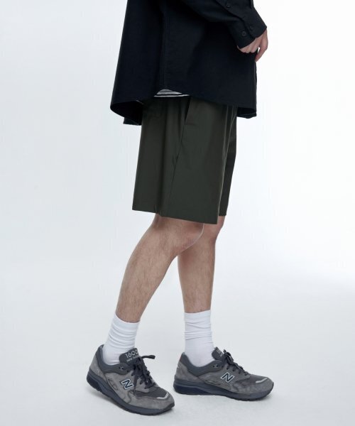 MUSINSA STANDARD（ムシンサスタンダード）の「クーリングバンディングショーツ [カーキ]（その他パンツ・メンズ・その他・38/36/34/32/30/26/28）」の10枚目の写真
