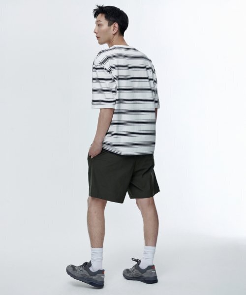 MUSINSA STANDARD（ムシンサスタンダード）の「クーリングバンディングショーツ [カーキ]（その他パンツ・メンズ・その他・38/36/34/32/30/26/28）」の9枚目の写真