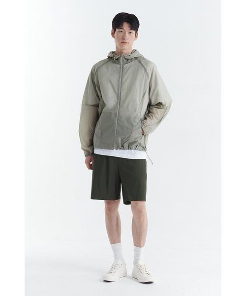 MUSINSA STANDARD（ムシンサスタンダード）の「クーリングバンディングショーツ [カーキ]（その他パンツ・メンズ・その他・38/36/34/32/30/26/28）」の2枚目の写真