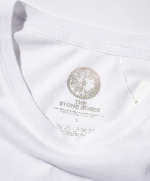 THRIFTY LOOK(スリフティールック)の「THRIFTY LOOK / スリフティールック THRIFTY "THE STONE ROSES" TEE ザ・ストーン・ローゼズ バンドTシャツ ユーズド加工(Tシャツ/カットソー・メンズ・ホワイト/ホワイト系その他・LARGE/X-LARGE)」の4枚目の写真