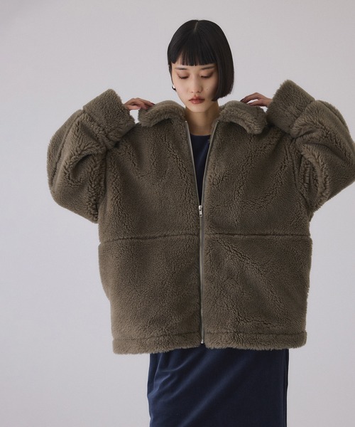 スウィッチングボアブルゾン（ブルゾン）｜ADAM ET ROPE